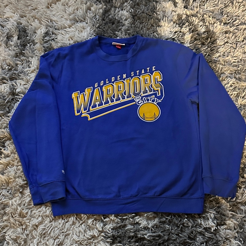 Mitchell and Ness Golden State Warriors Sweater
